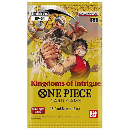 One Piece TCG: Kingdoms of Intrigue Booster Box [OP-04]