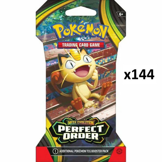 Pokemon: Mega Evolution Perfect Order 144ct Sleeved Booster Case (ME03)