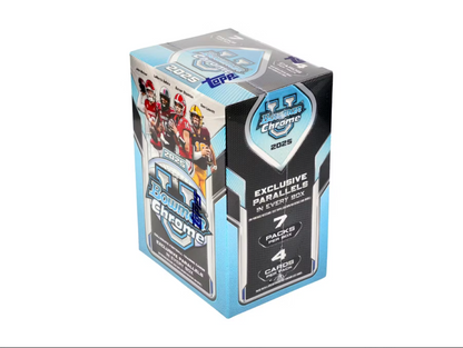 2025 Bowman Chrome University Football Blaster Box