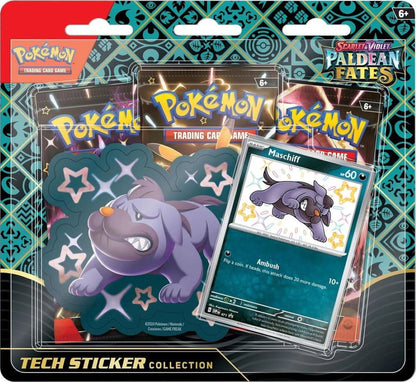 Pokemon: Scarlet & Violet: Paldean Fates Tech Sticker Collection (Set-of-3)