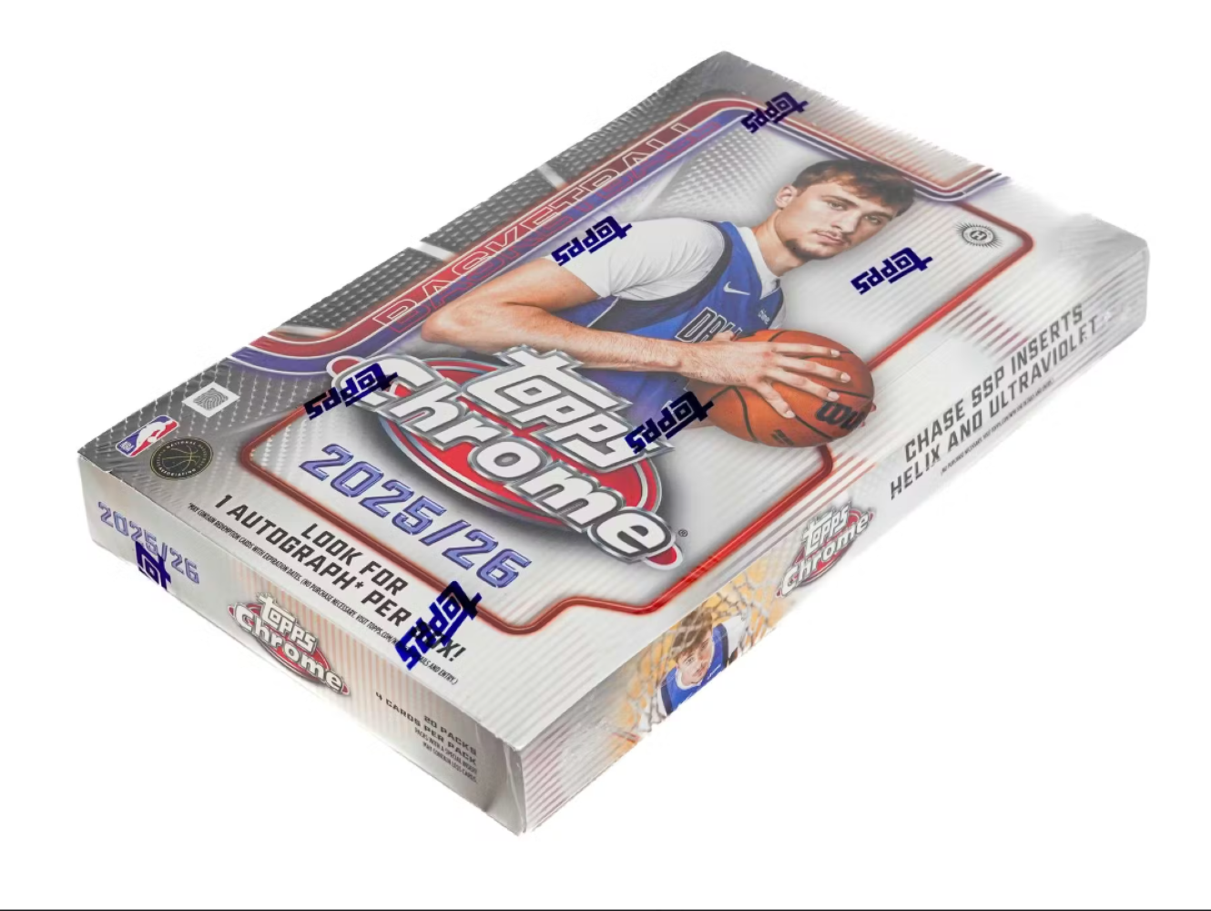 2025-26 Topps Chrome Basketball Hobby Box