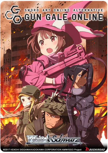 Weiss Schwarz Sword Art Online Alt Gun Gale Online Booster Box