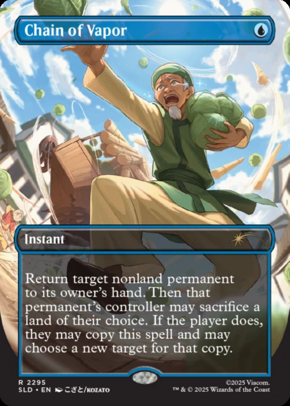 Magic the Gathering Avatar the Last Air Bender Secret Lair - My Cabbages! [Non-Foil]