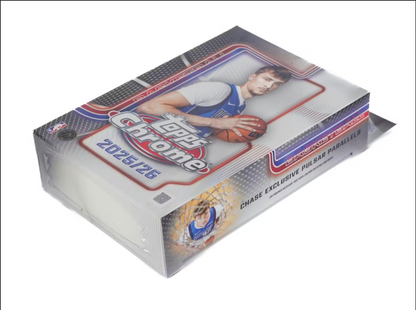 2025-26 Topps Chrome Basketball Hanger Box
