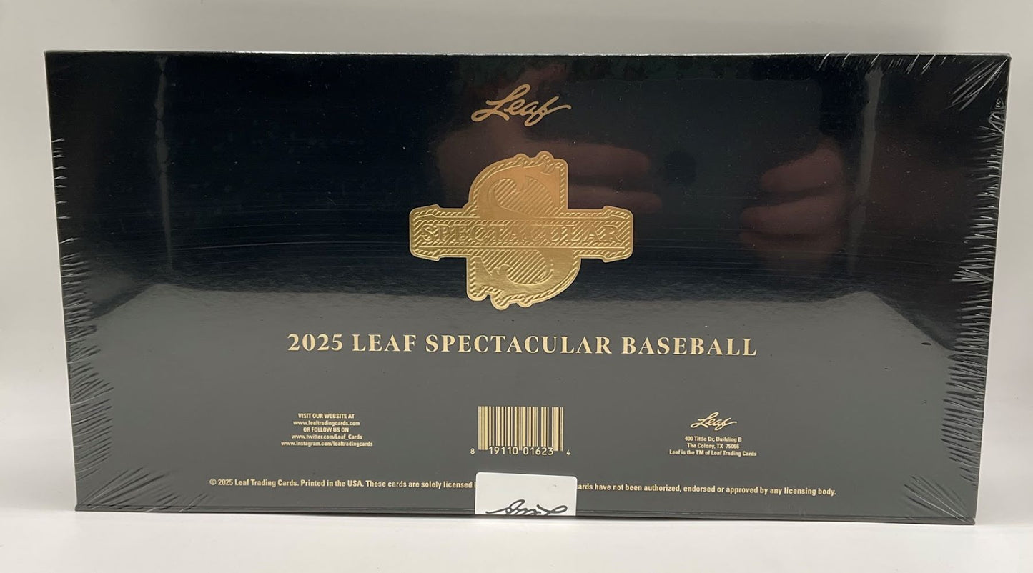 2025 Leaf Spectacular Baseball Hobby Box