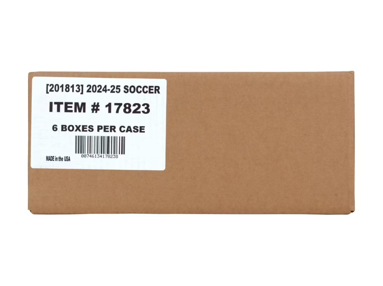 2024-25 Panini Immaculate Soccer Hobby 6-Box Case