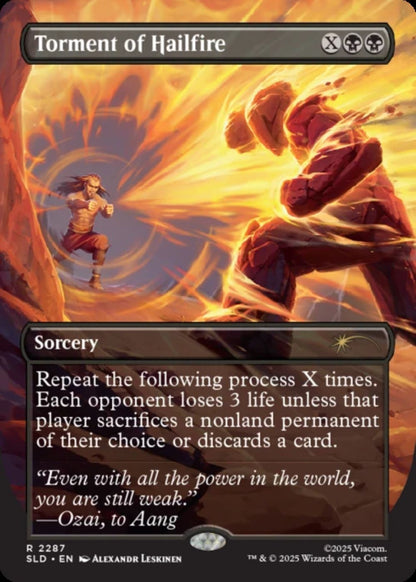 Magic the Gathering Avatar the Last Air Bender Secret Lair - Everything Changed [Non-Foil]