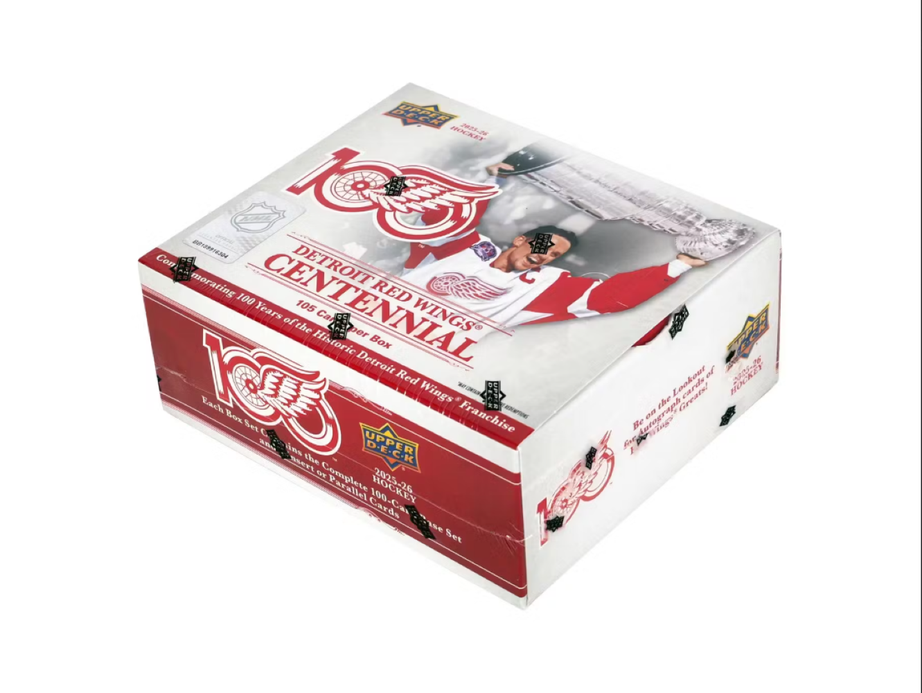 2025-26 Upper Deck Red Wings Hockey Centennial Box