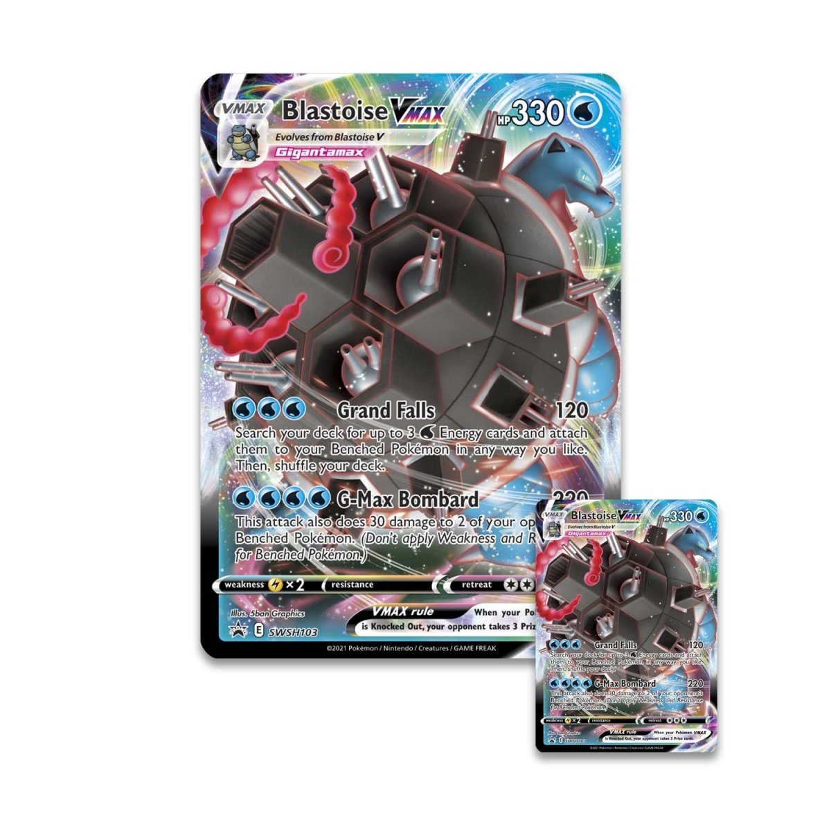 Pokemon: Blastoise VMAX Battle Box