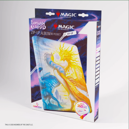 Gamegenic: Magic the Gathering Lorwyn Eclipsed 18-Pocket Zipfolio (Celest Reunion)