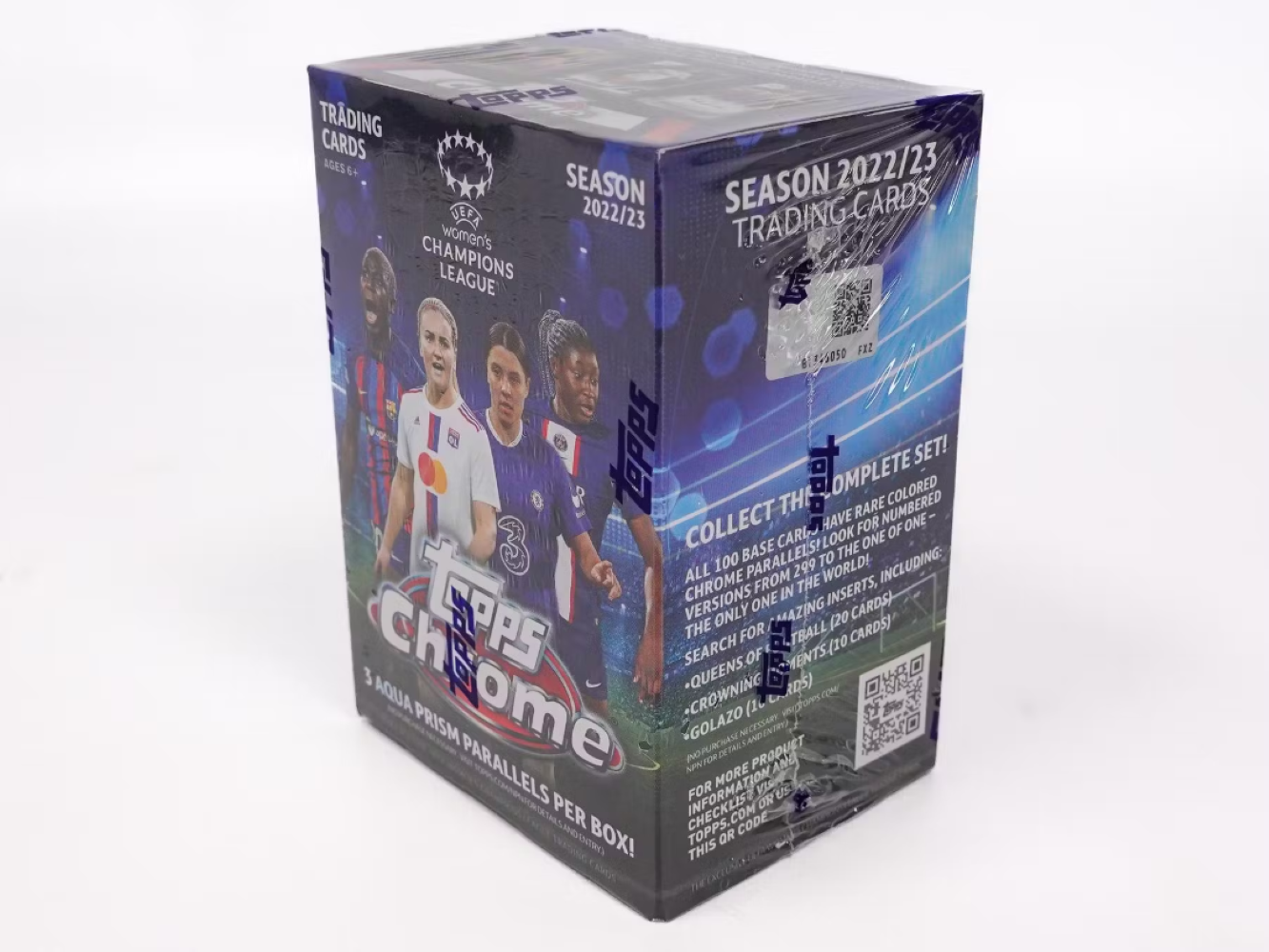 2022-23 Topps UEFA Women's Champions League Chrome Soccer Blaster Box