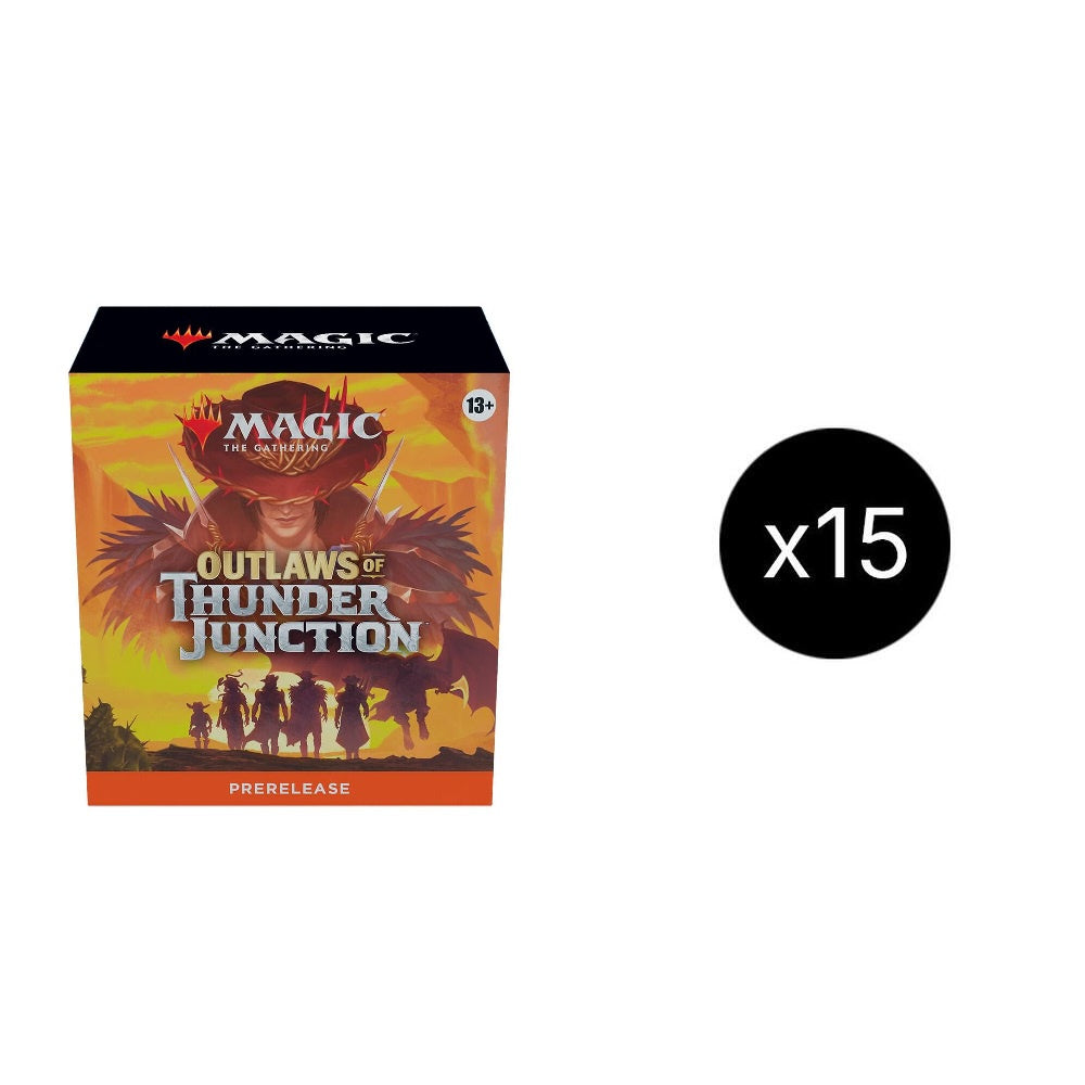 Magic the Gathering: Outlaws of Thunder Junction Prerelease Kit Case of 15、Magic the Gathering、kayou