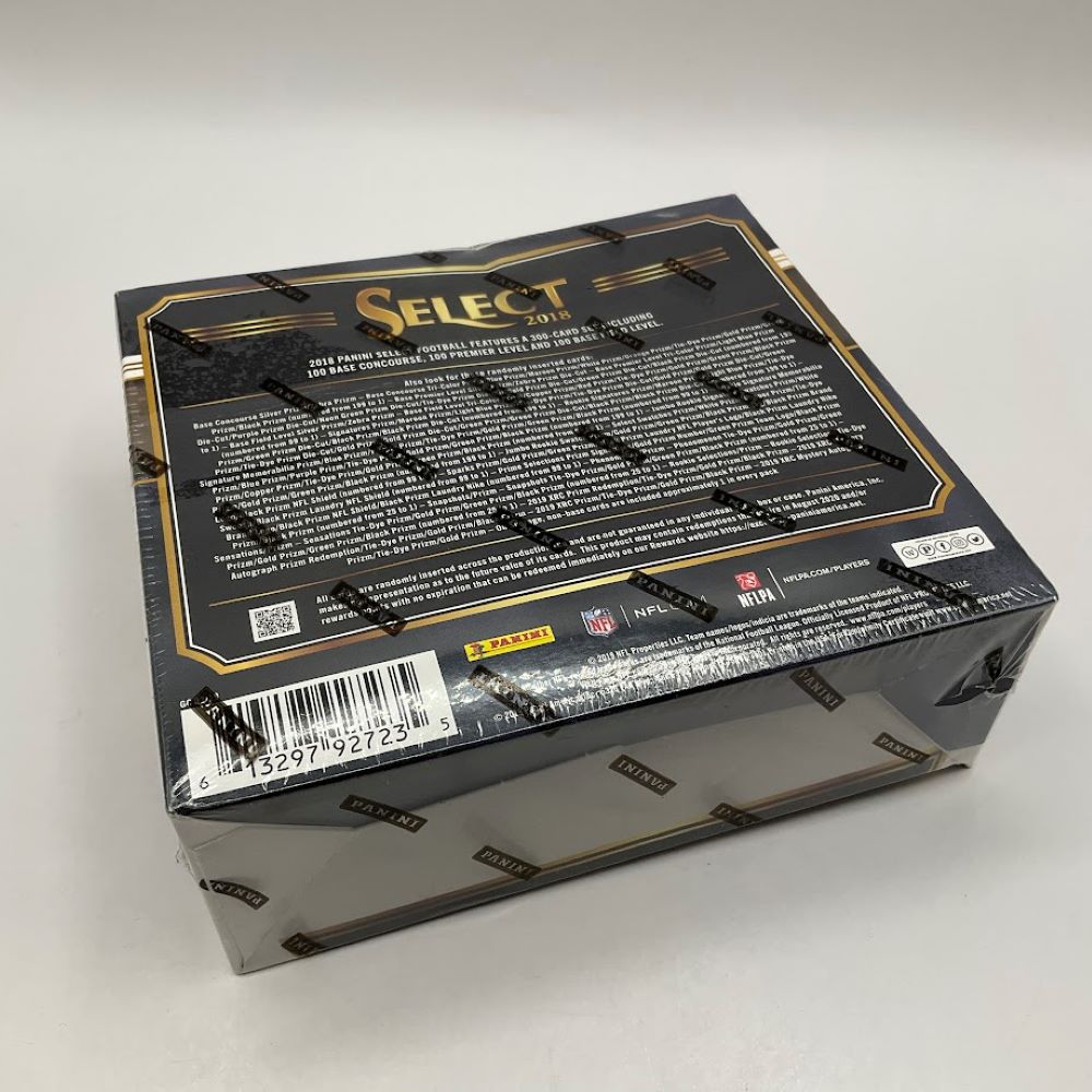 2018 Panini Select Football Hobby Box *See Photos For Condition*