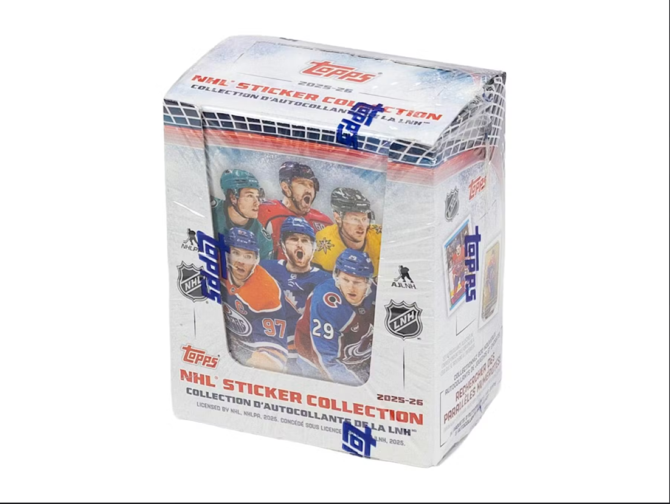 2025-26 Topps NHL Sticker Collection Box
