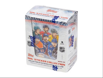 2025-26 Topps NHL Sticker Collection Box
