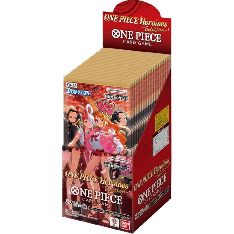 One Piece TCG: Heroines Edition Japanese Booster Box [EB-03]