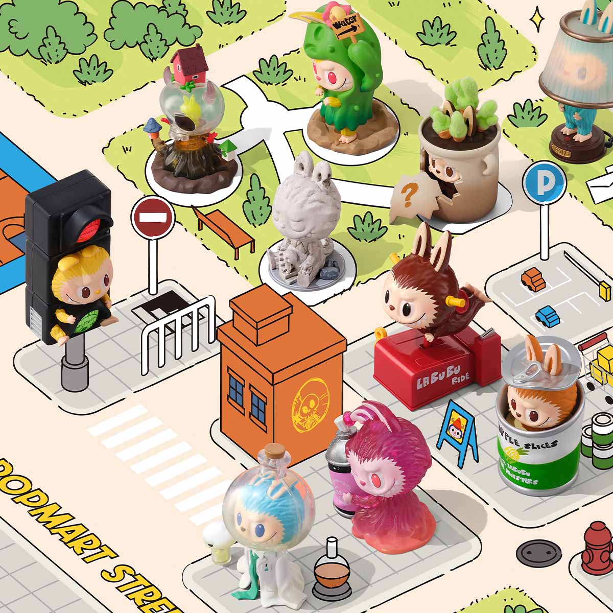 Labubu Almost Hidden Mystery Box