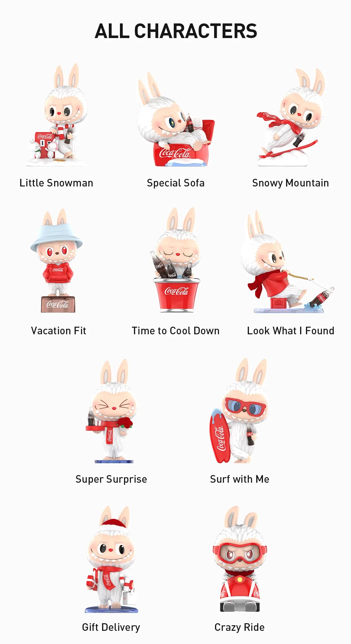 Labubu The Monsters Coca Cola Blind Box