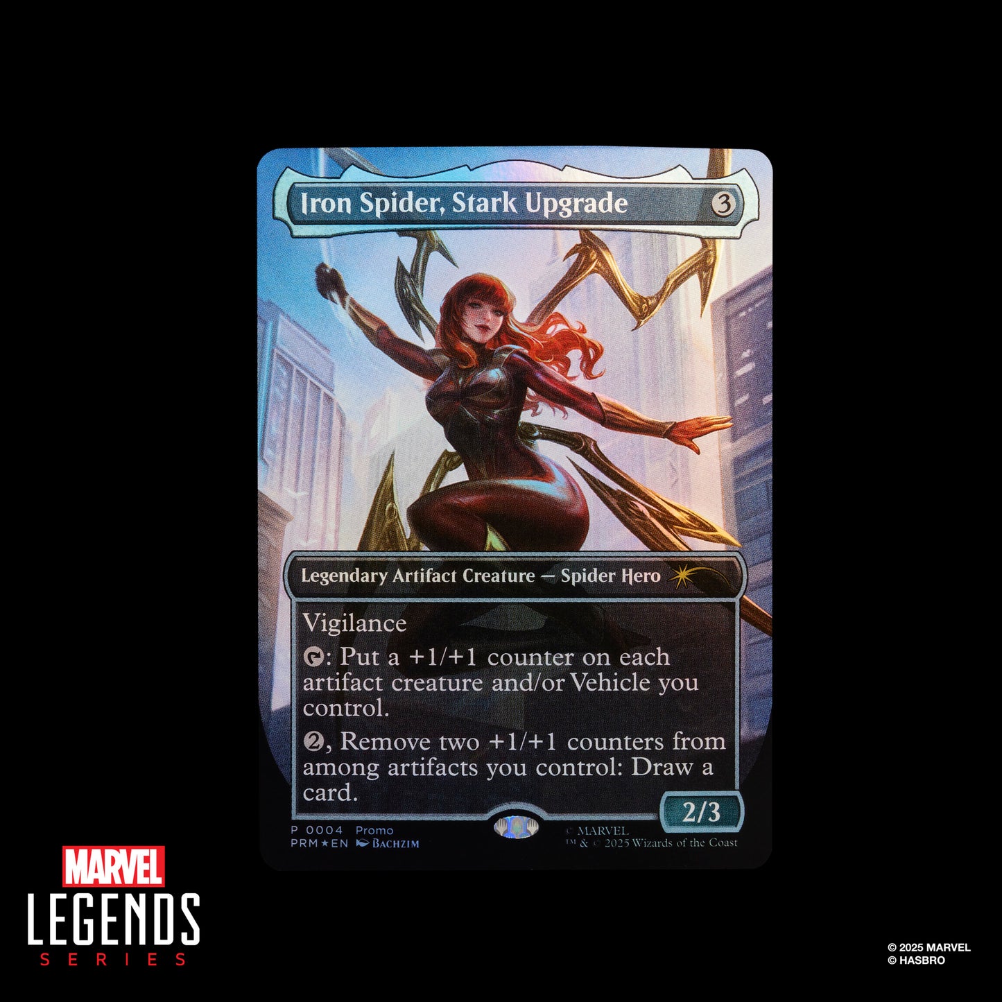 Marvel Legends Mary Jane Iron Spider w/MTG Card