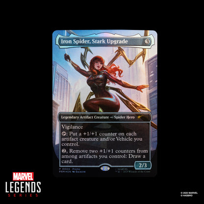 Marvel Legends Mary Jane Iron Spider w/MTG Card