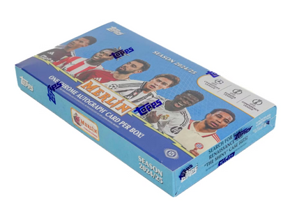2024-25 Topps UEFA Club Competition Merlin Chrome Soccer Hobby Box