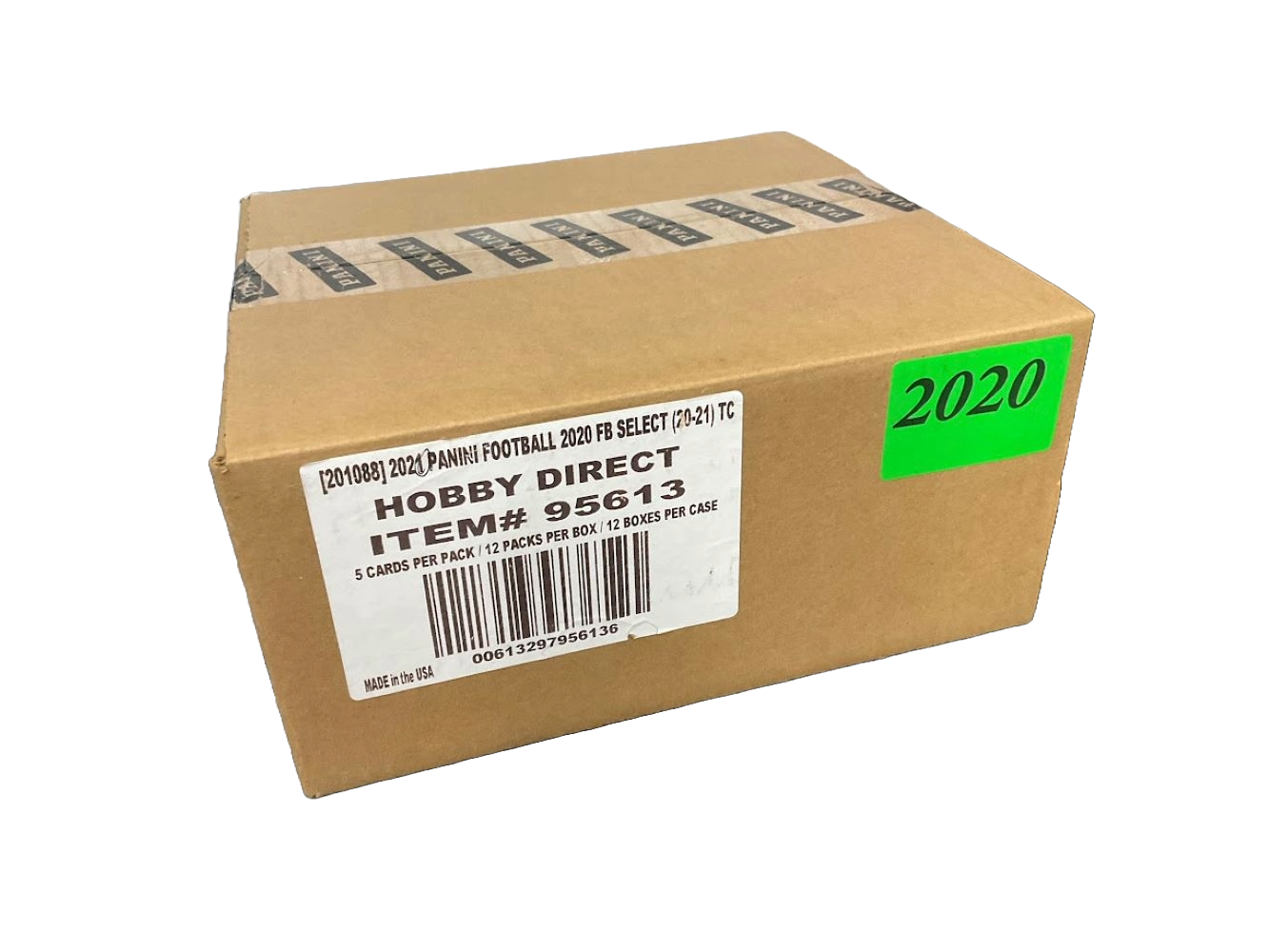2020 Panini Select Football CASE (12ct)