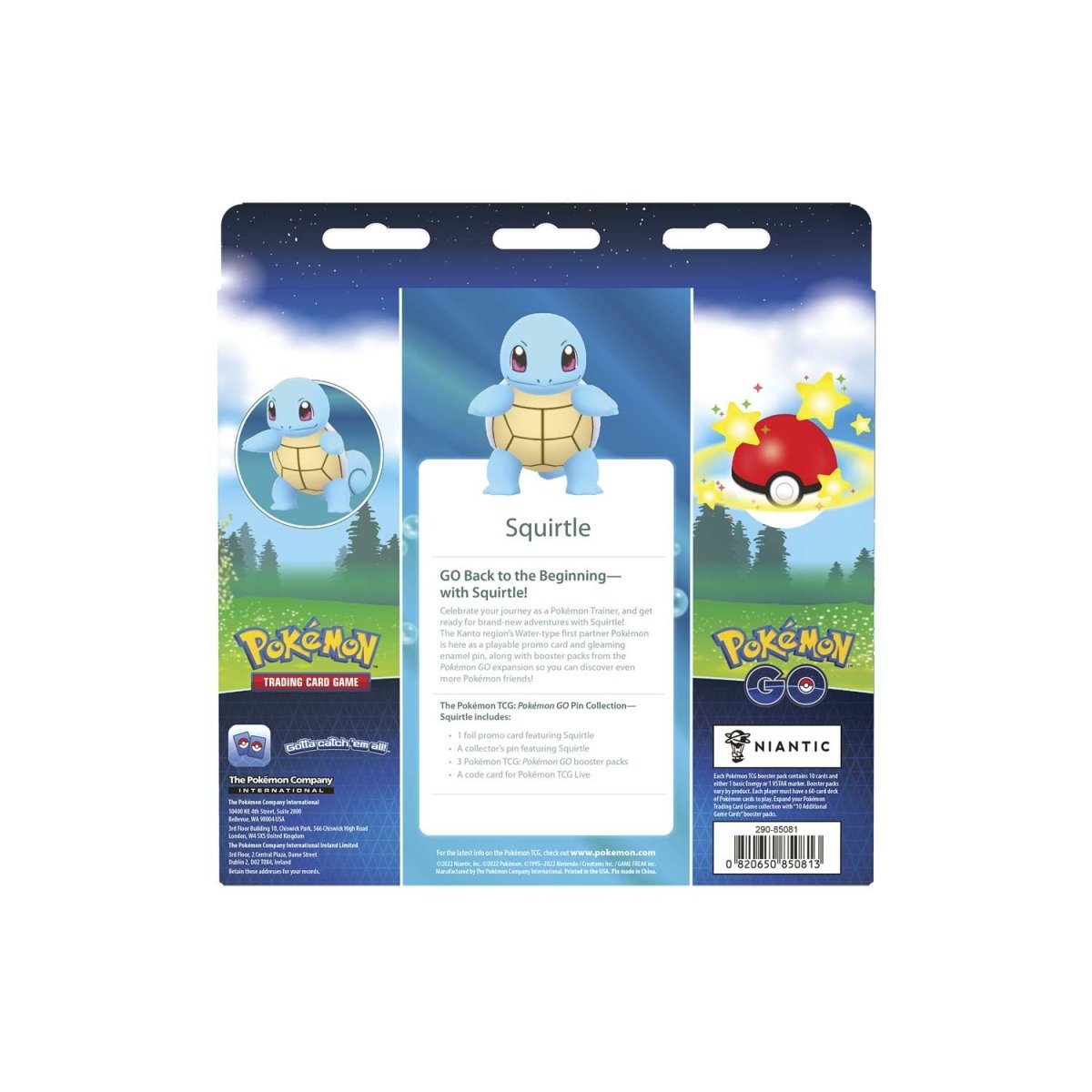 Pokemon: Pokemon Go Pin Collection [Squirtle]