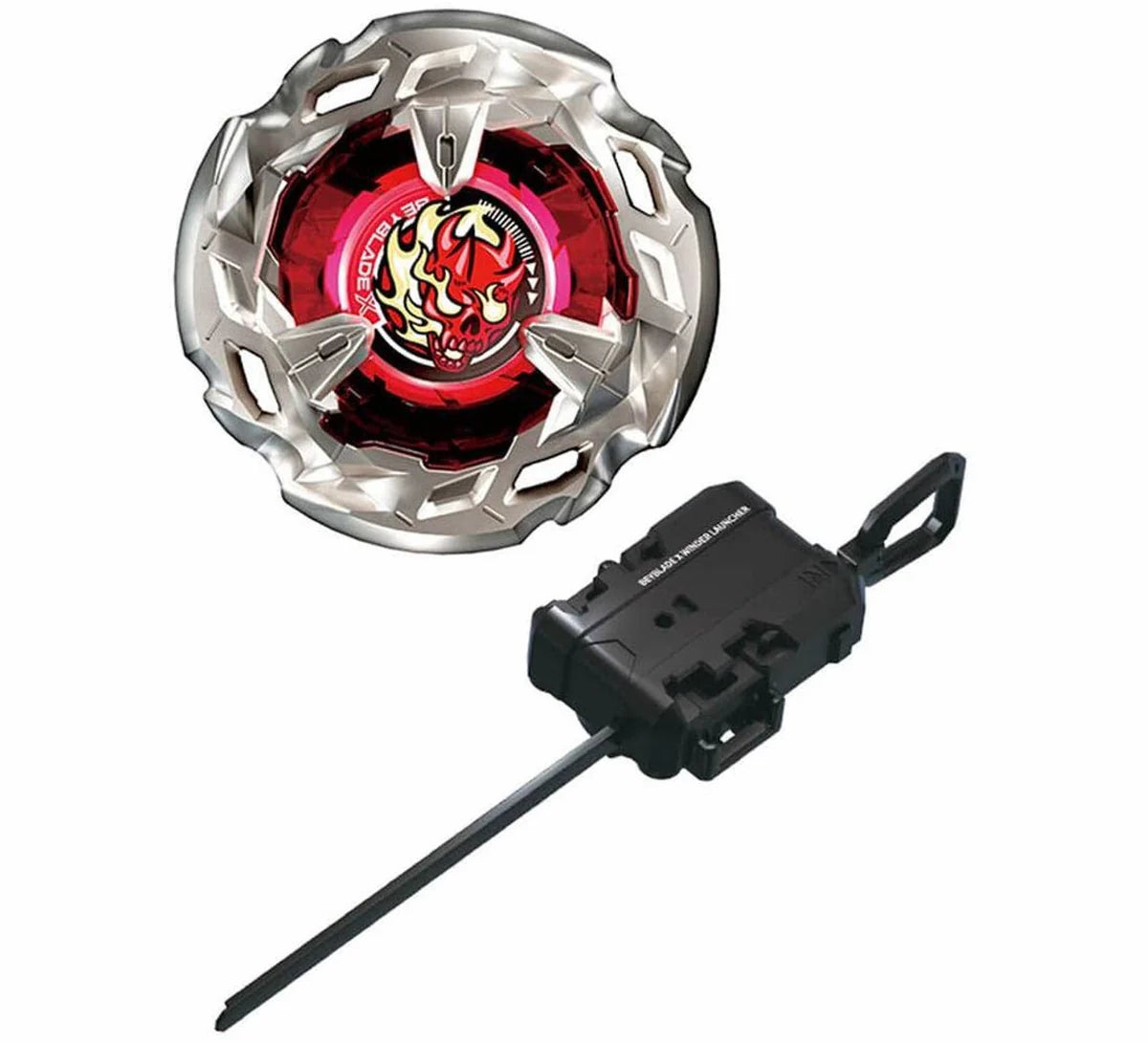 Takara Tomy: Hells Scythe / Incendio 4-60T Beyblade X Starter BX-02