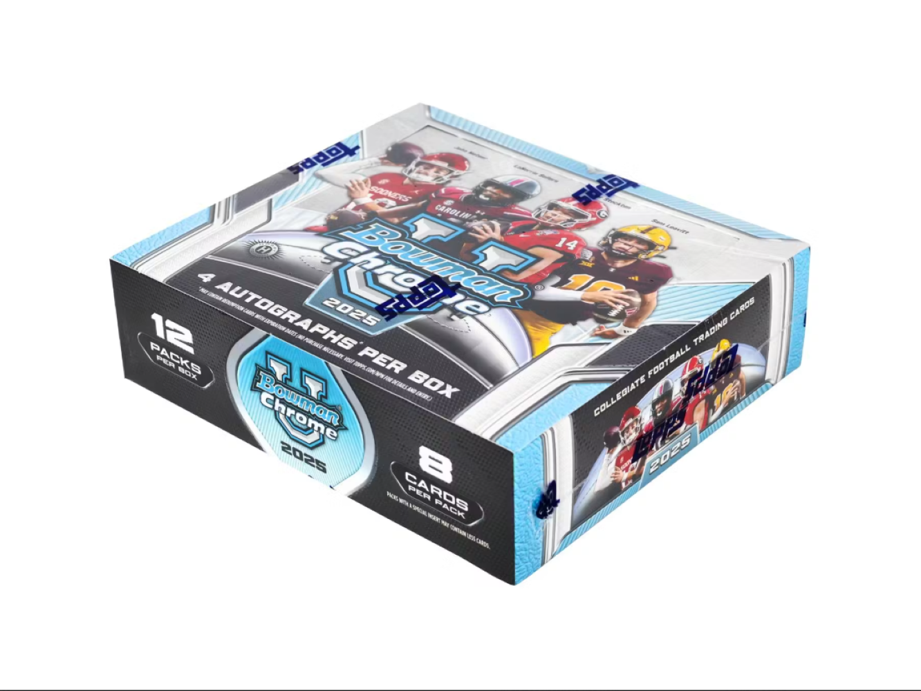 2025 Bowman Chrome University Football Jumbo Box