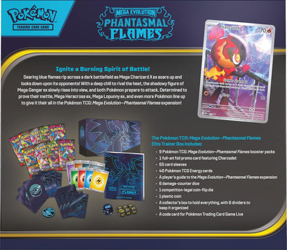 Pokemon Mega: Phantasmal Flames Elite Trainer Box Pokemon Mega: Phantasmal Flames Elite Trainer Box