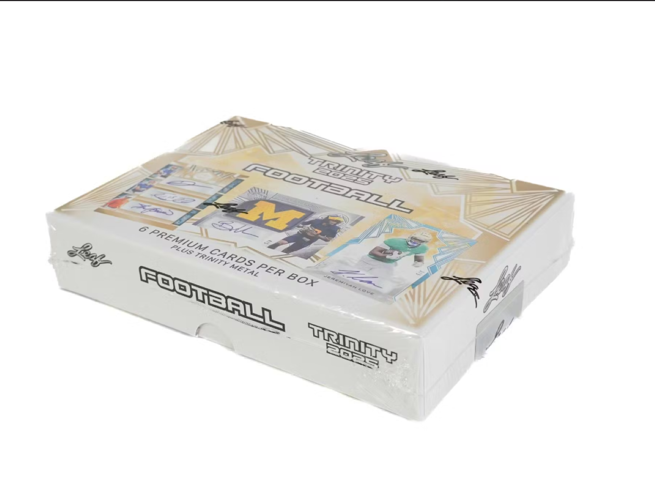 2025 Leaf Trinity Football Hobby Box