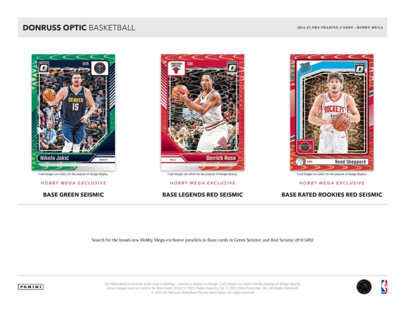 2024-25 Panini Donruss Optic Basketball Hobby Mega Box