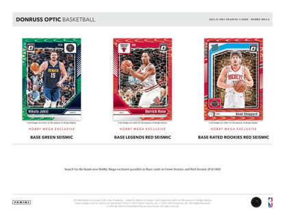 2024-25 Panini Donruss Optic Basketball Hobby Mega Box
