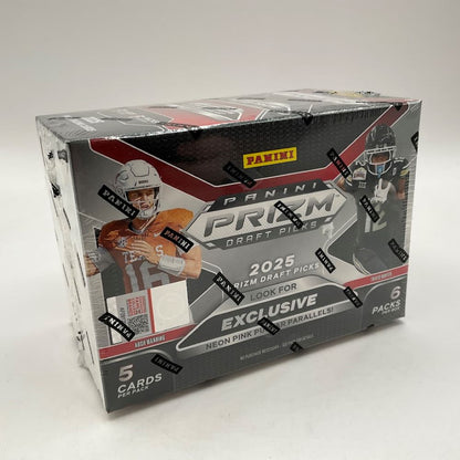 2025 Panini Prizm Draft Picks Collegiate Football Hobby Blaster Box