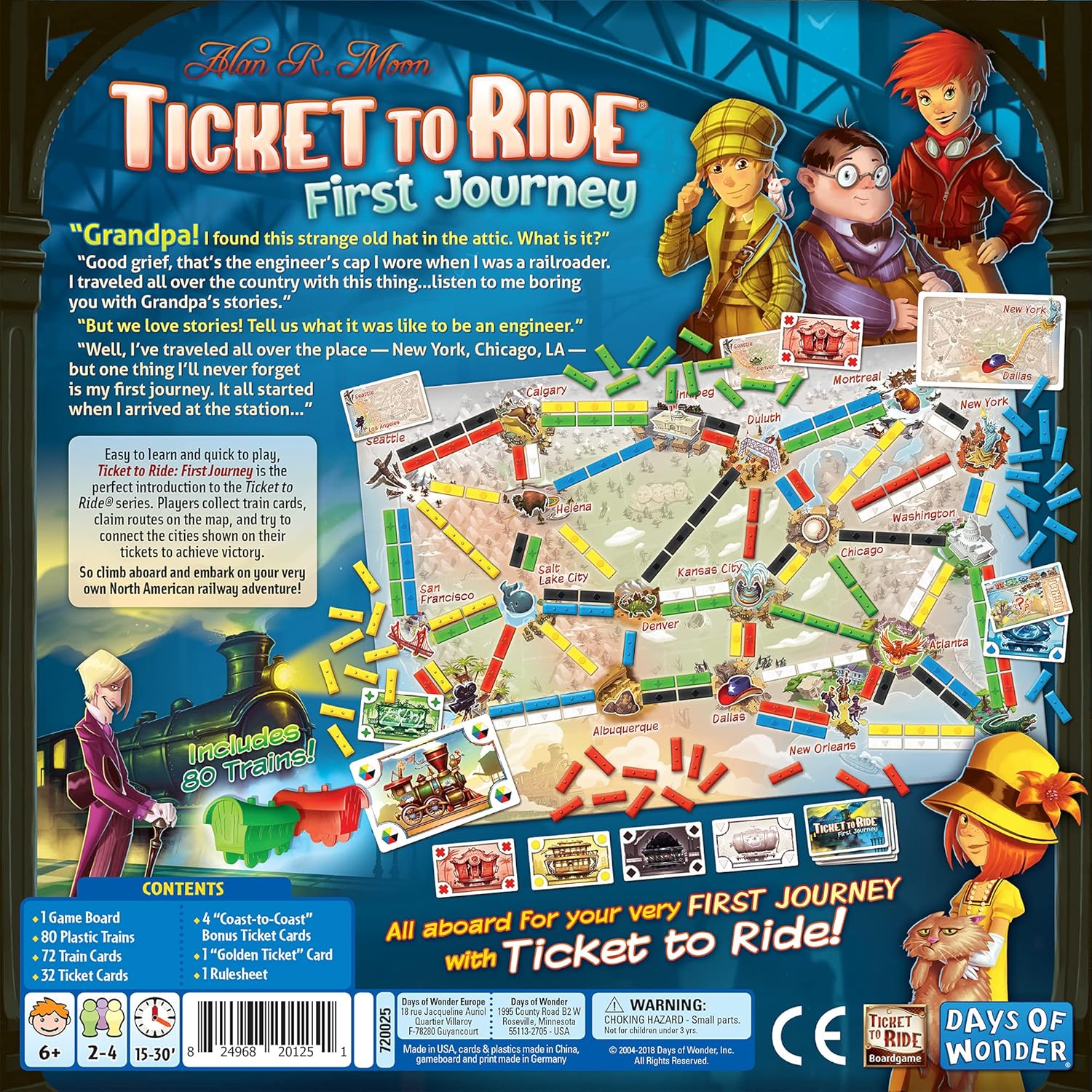 Ticket to Ride: First Journey、Days of Wonder、kayou