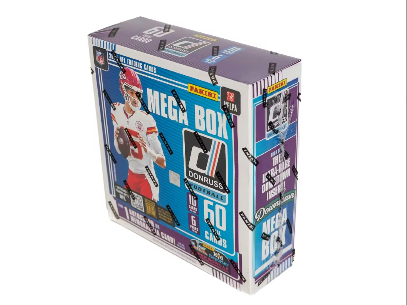 2025 Panini Donruss Football Mega Box (Red Wave Parallels)