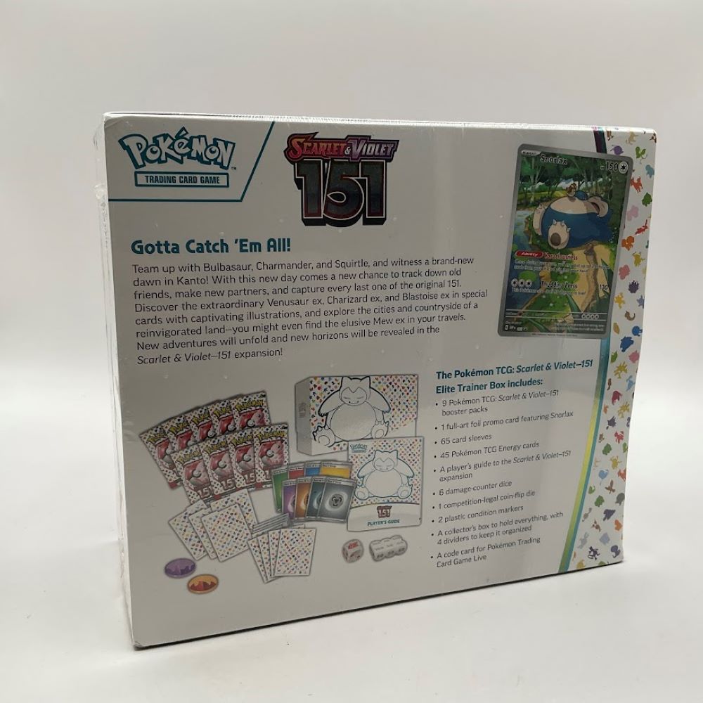 Pokemon: Scarlet & Violet: 151 Elite Trainer Box #1 [See Pictures for Condition]