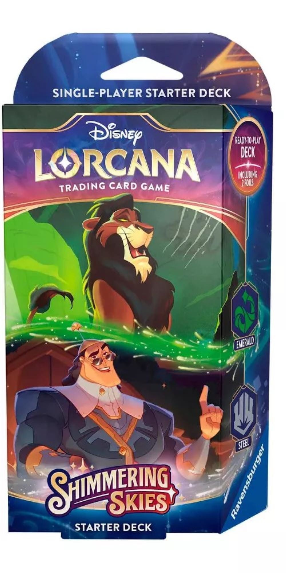 Disney Lorcana: Shimmering Skies Starter Decks (Set of 2)