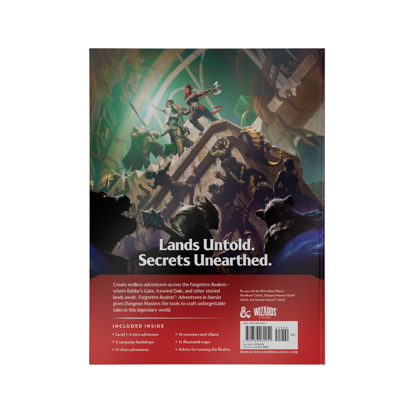 Dungeons & Dragons RPG: Forgotten Realms - Adventures in Faerun