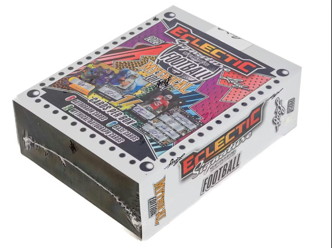 2025 Leaf Eclectic Signature Series Football Mythical Box