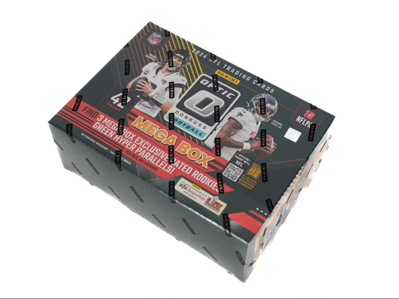 2024 Panini Donruss Optic Football Mega Box (Green Hyper)