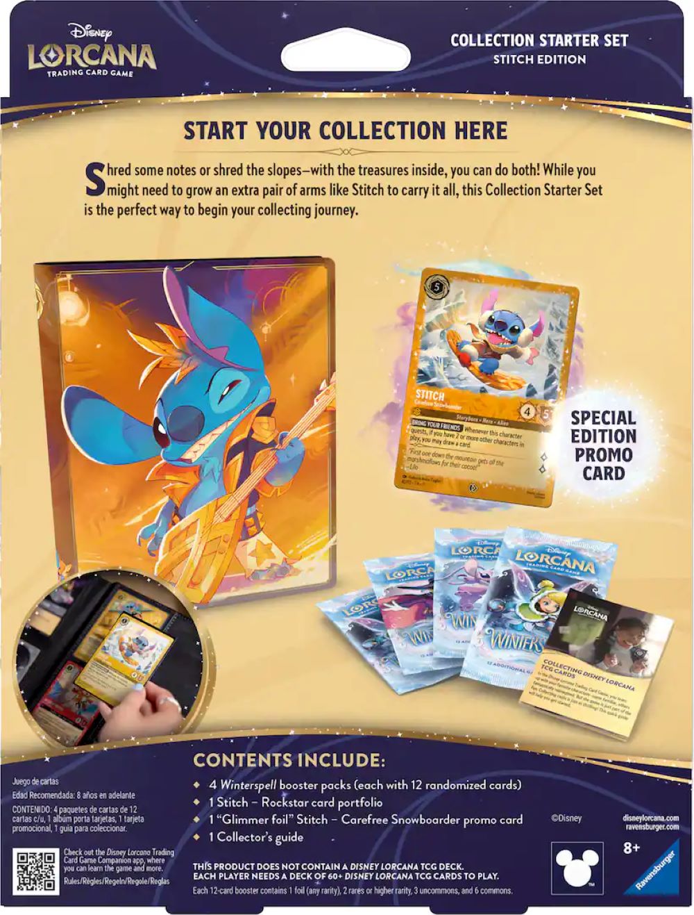 Disney Lorcana: Winterspell Collection Starter Set (Stitch Edition)、Lorcana、kayou