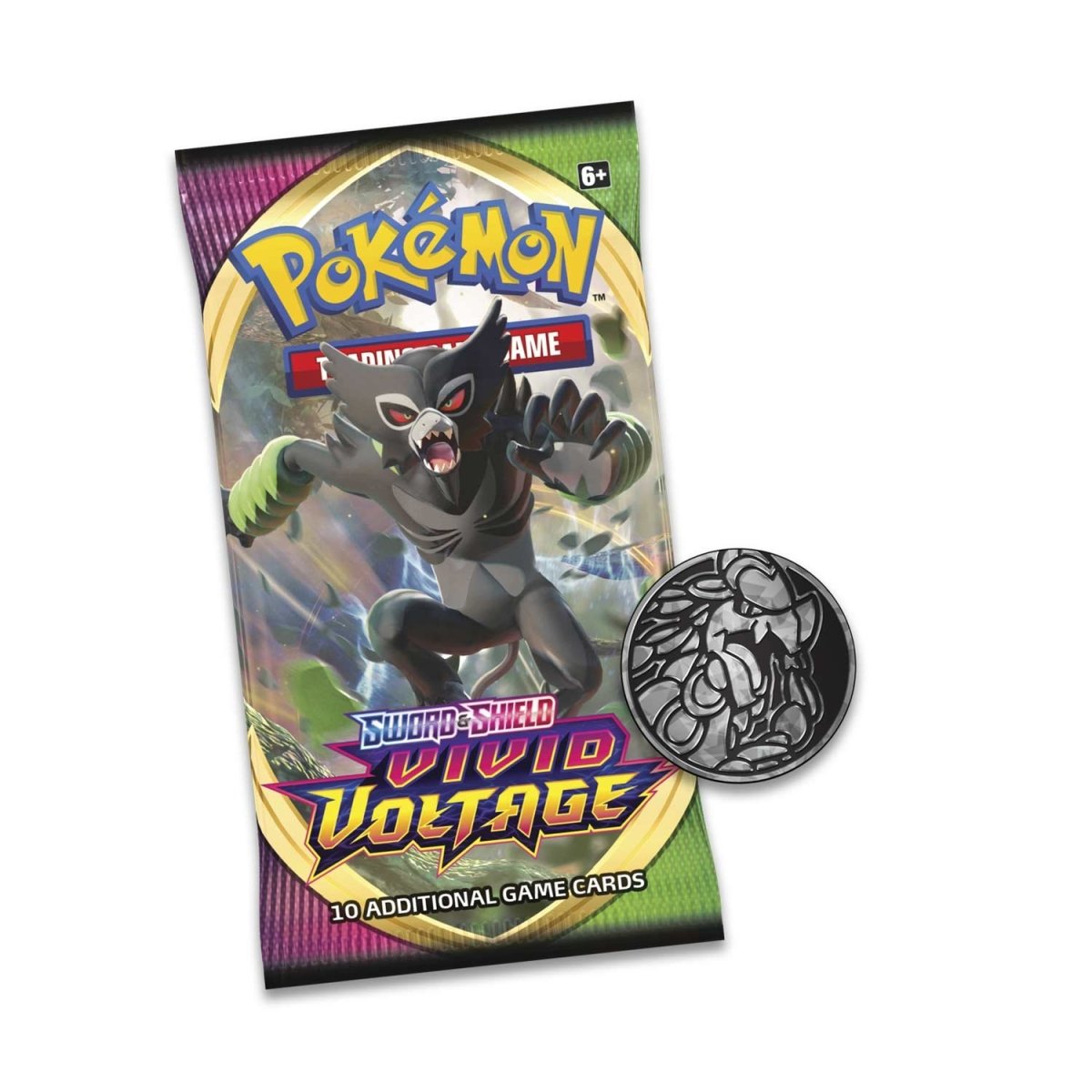 Pokemon: Sword & Shield Vivid Voltage 3-Pack Blister [Vaporeon]