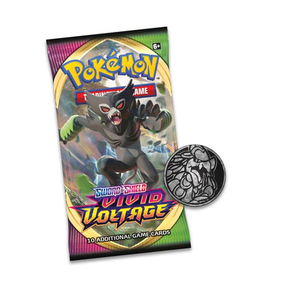 Pokemon: Sword & Shield Vivid Voltage 3-Pack Blister [Vaporeon]