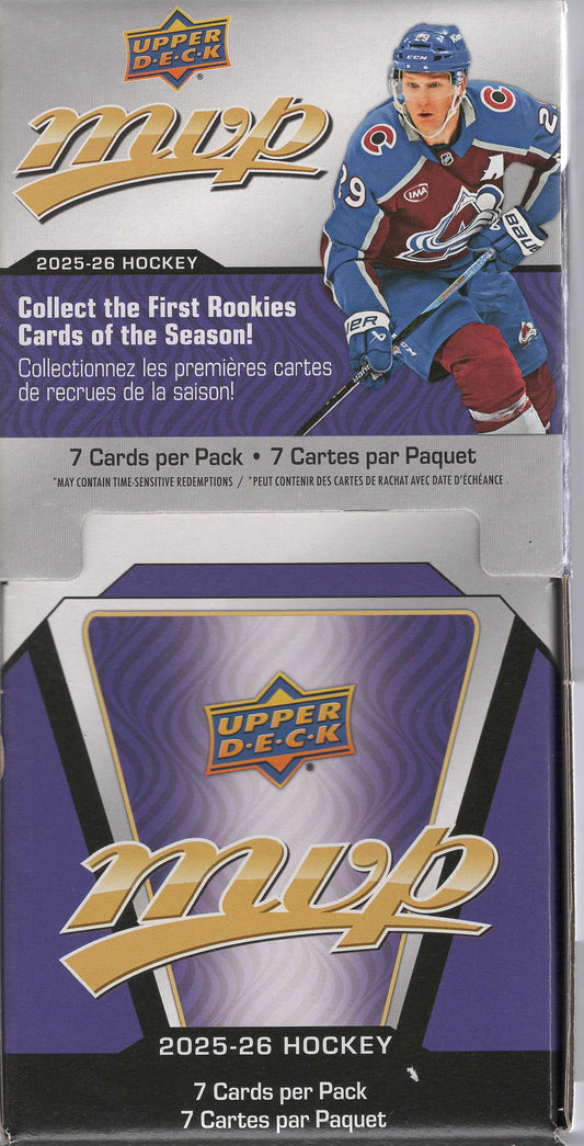 2025-26 Upper Deck MVP Hockey Gravity Feed Box