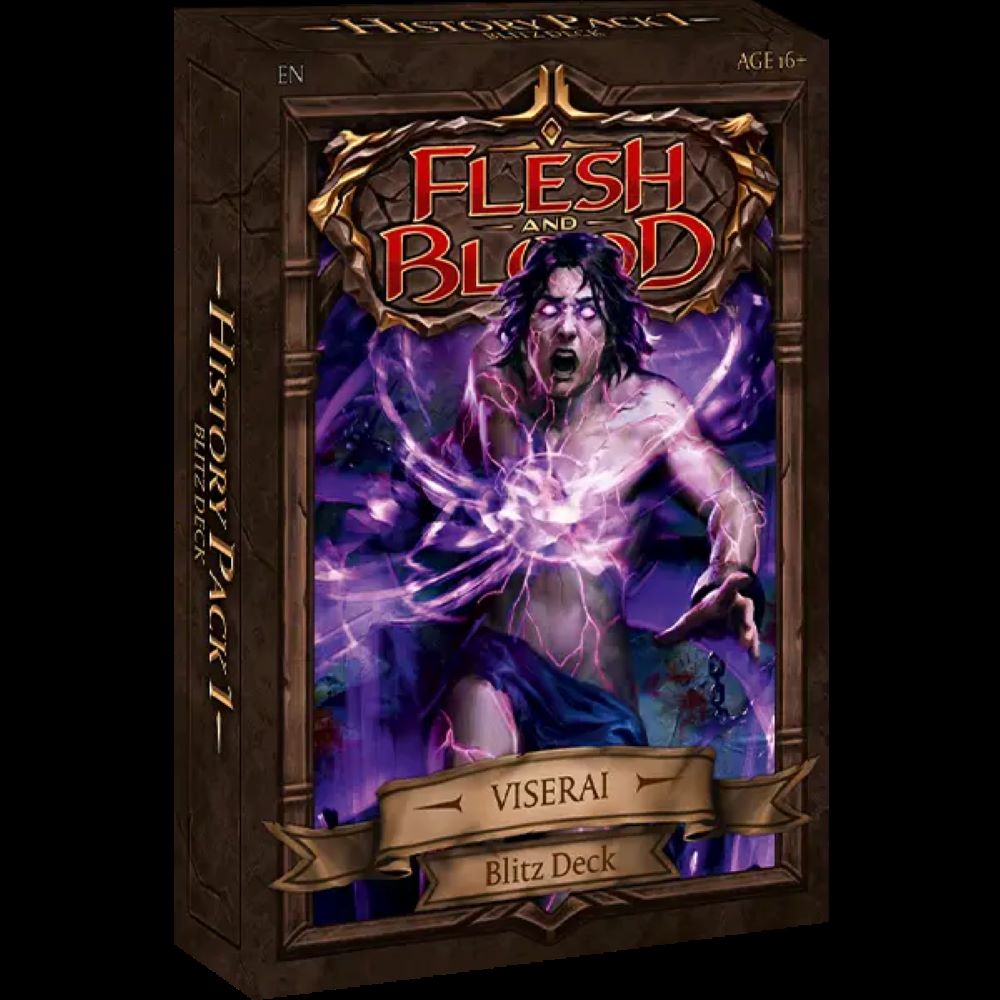 Flesh and Blood: History Pack 1 Blitz Deck Display