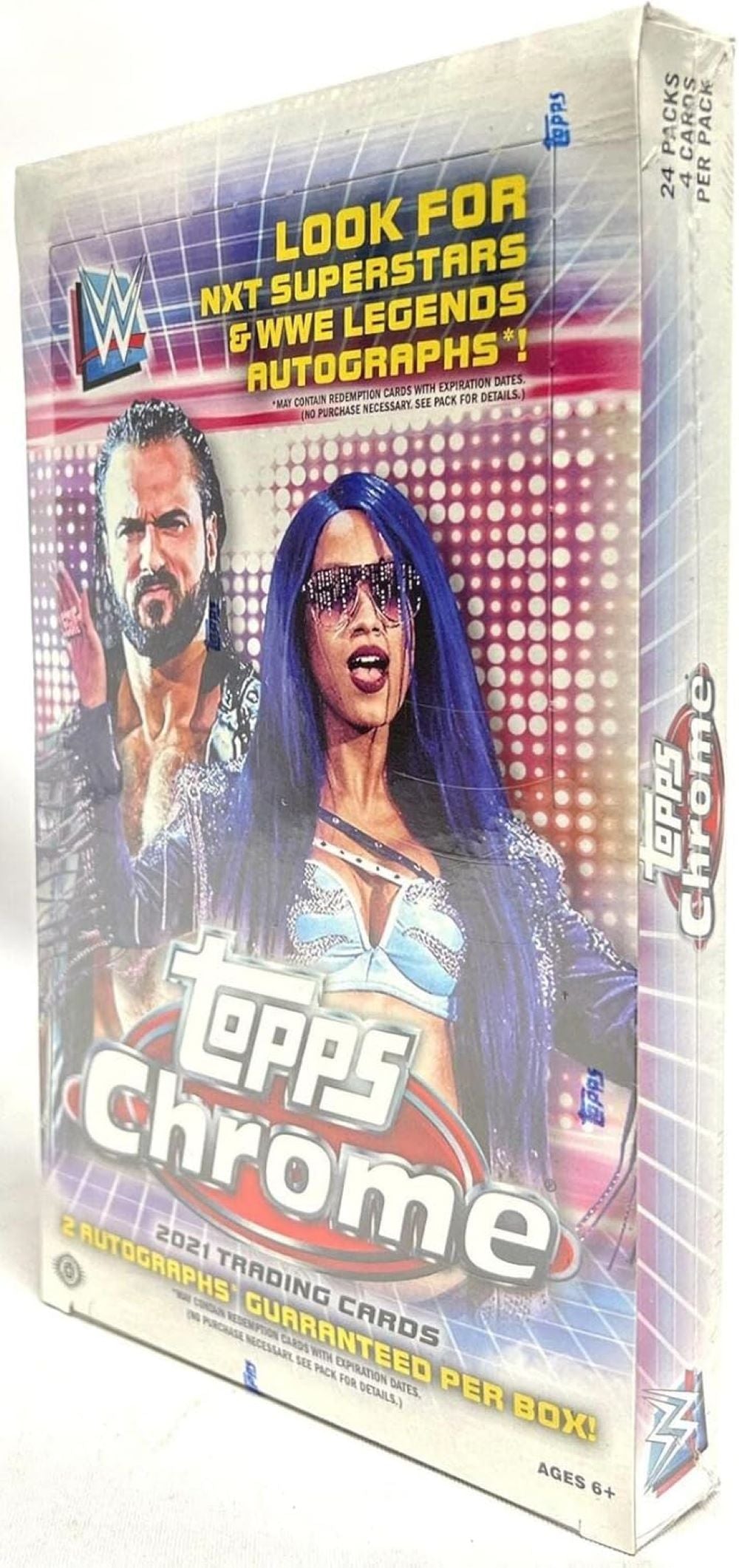 2021 Topps WWE Chrome Hobby Box