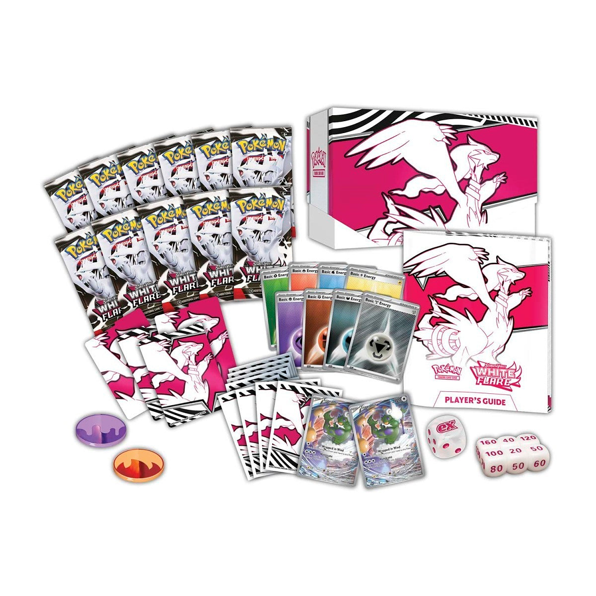 Pokemon: Scarlet & Violet White Flare Pokemon Center Elite Trainer Box