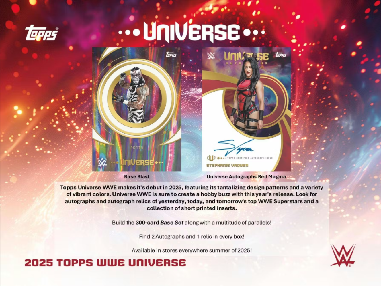 2025 Topps WWE Universe Hobby Box、Topps、kayou