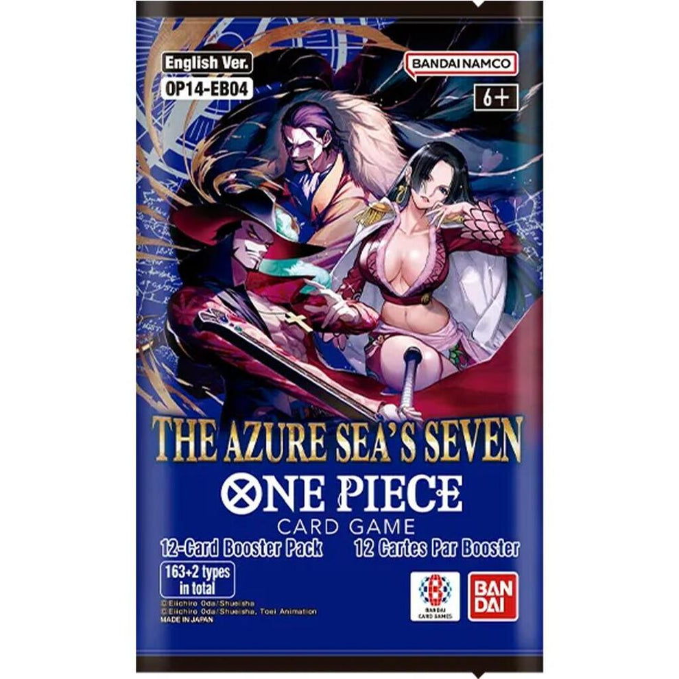 double active card binding of isaac One Piece OP-14 The Azure Sea's Seven Booster Box